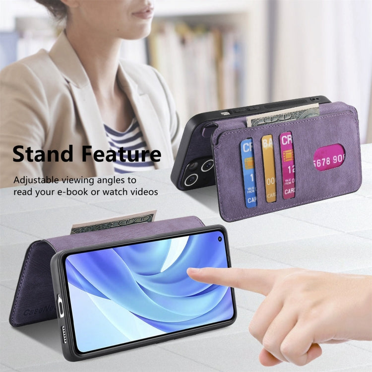 For Xiaomi Mi 11 Lite CaseNeo MagSafe RFID Anti-theft Retro Leather Phone Case