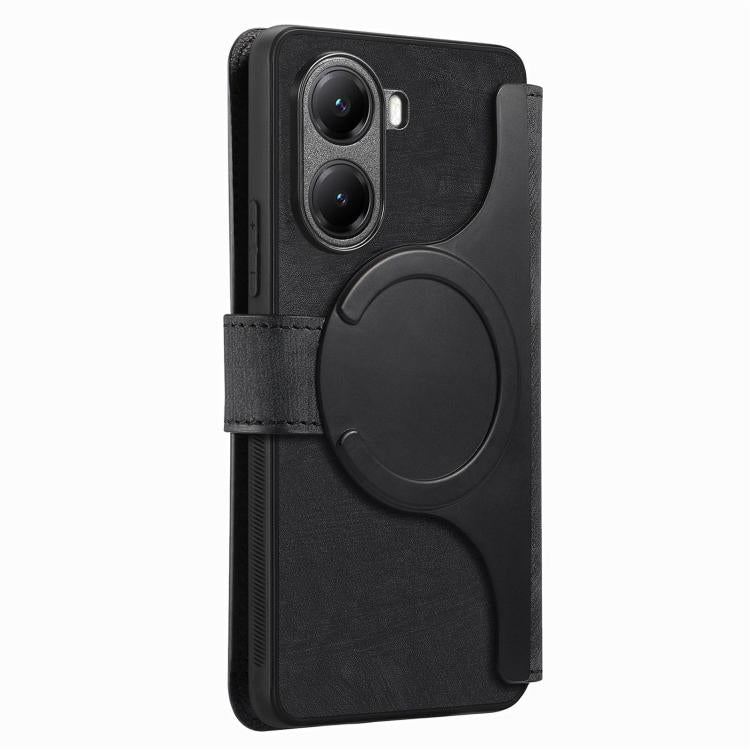 For Xiaomi Poco X7 Pro CaseNeo MagSafe RFID Anti-theft Retro Leather Phone Case