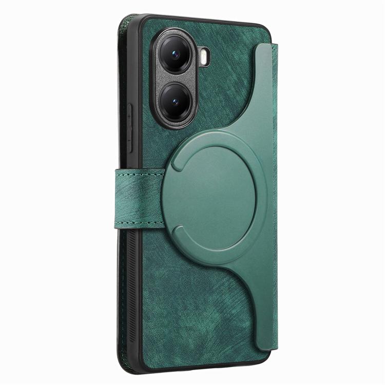 For Xiaomi Poco X7 Pro CaseNeo MagSafe RFID Anti-theft Retro Leather Phone Case