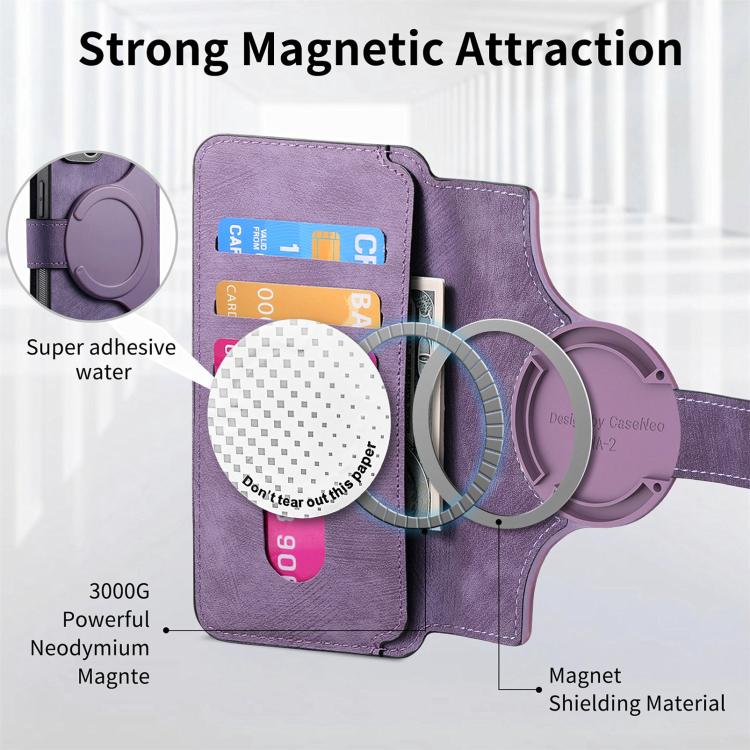 For Xiaomi Poco X7 Pro CaseNeo MagSafe RFID Anti-theft Retro Leather Phone Case