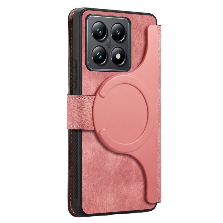 For Xiaomi 14T Pro CaseNeo MagSafe RFID Anti-theft Retro Leather Phone Case
