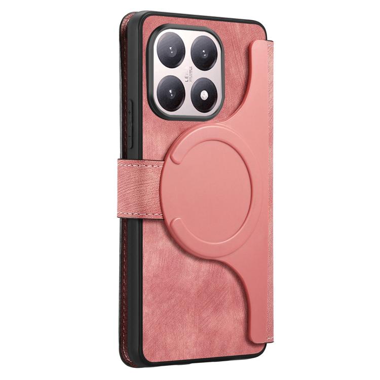 For Xiaomi 15T 5G CaseNeo MagSafe RFID Anti-theft Retro Leather Phone Case