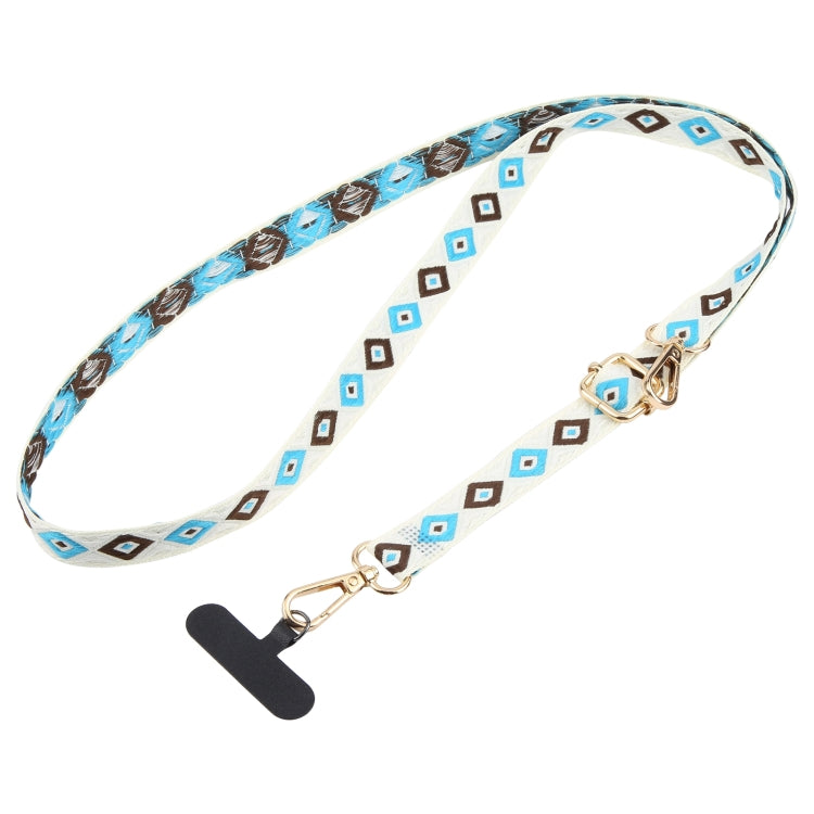 Retro Ethnic Style Crossbody Long Lanyard Mobile Phone Anti-lost Neck Lanyard