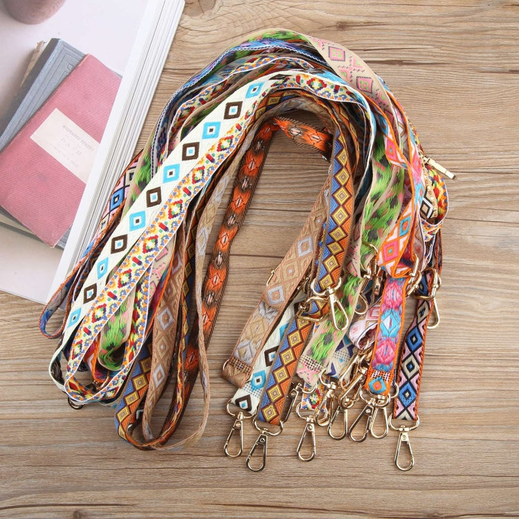 Retro Ethnic Style Crossbody Long Lanyard Mobile Phone Anti-lost Neck Lanyard
