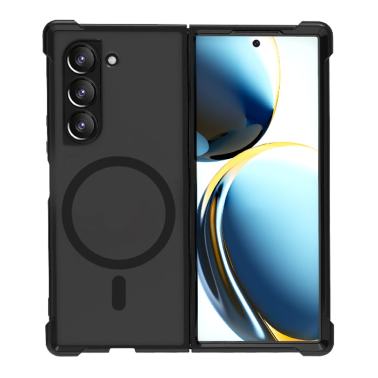 For Samsung Galaxy Z Fold4 Skin Feel MagSafe Phone Case