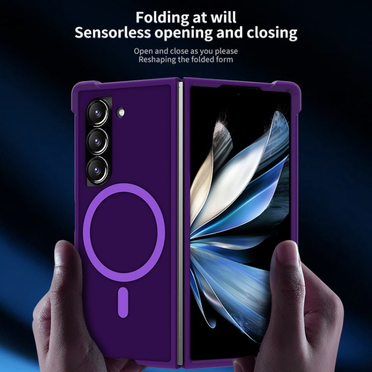 For Samsung Galaxy Z Fold5 Skin Feel MagSafe Phone Case