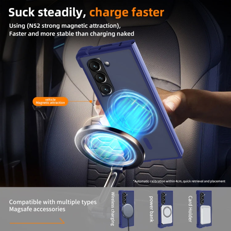 For Samsung Galaxy Z Fold5 Skin Feel MagSafe Phone Case