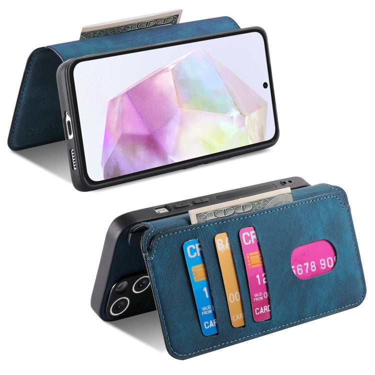 For Galaxy A35 5G CaseNeo MagSafe RFID Anti-theft Retro Leather Phone Case