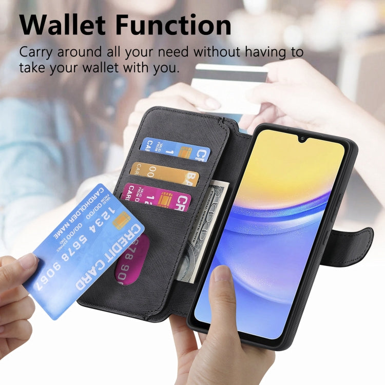For Galaxy A15 5G CaseNeo MagSafe RFID Anti-theft Retro Leather Phone Case