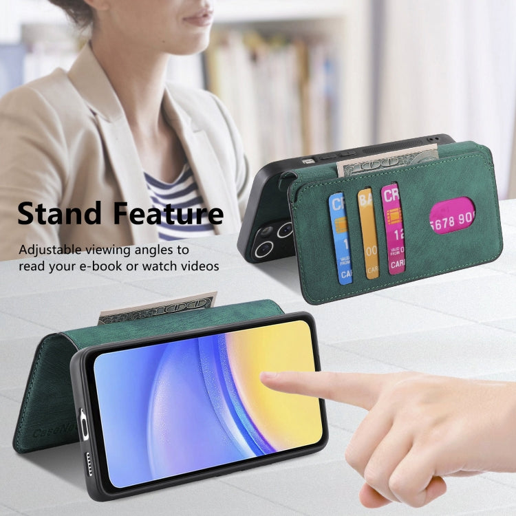 For Galaxy A15 5G CaseNeo MagSafe RFID Anti-theft Retro Leather Phone Case