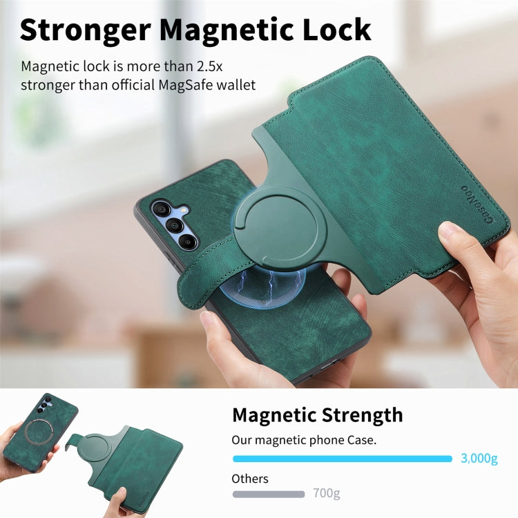 For Galaxy A15 5G CaseNeo MagSafe RFID Anti-theft Retro Leather Phone Case