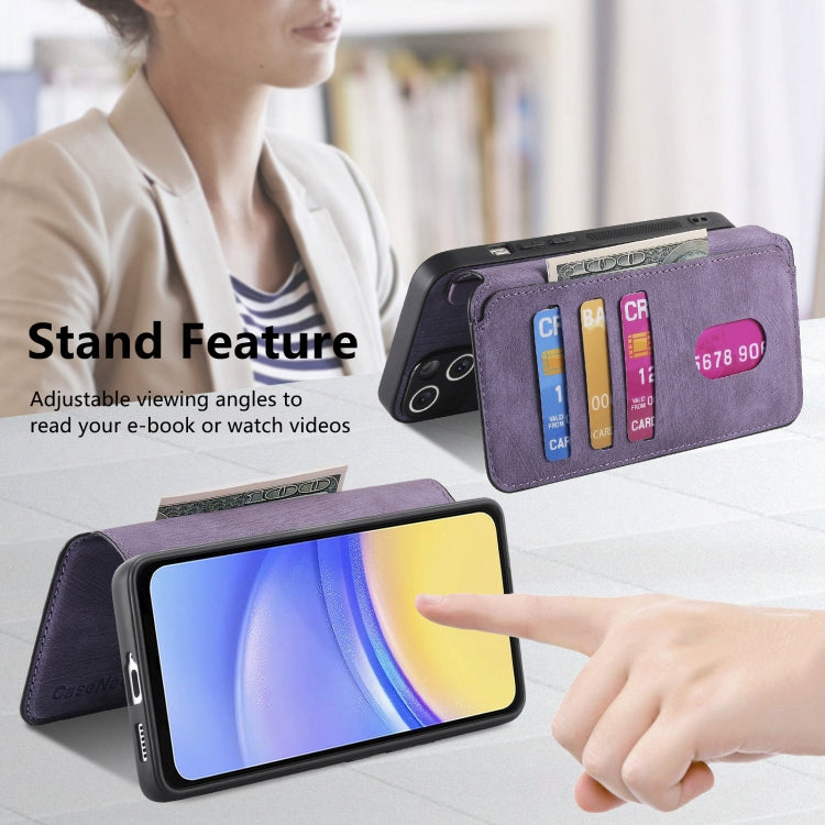 For Galaxy A15 5G CaseNeo MagSafe RFID Anti-theft Retro Leather Phone Case