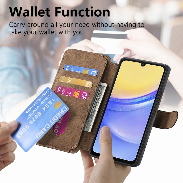 For Galaxy A25 5G CaseNeo MagSafe RFID Anti-theft Retro Leather Phone Case