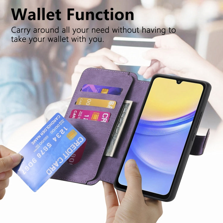 For Galaxy A25 5G CaseNeo MagSafe RFID Anti-theft Retro Leather Phone Case