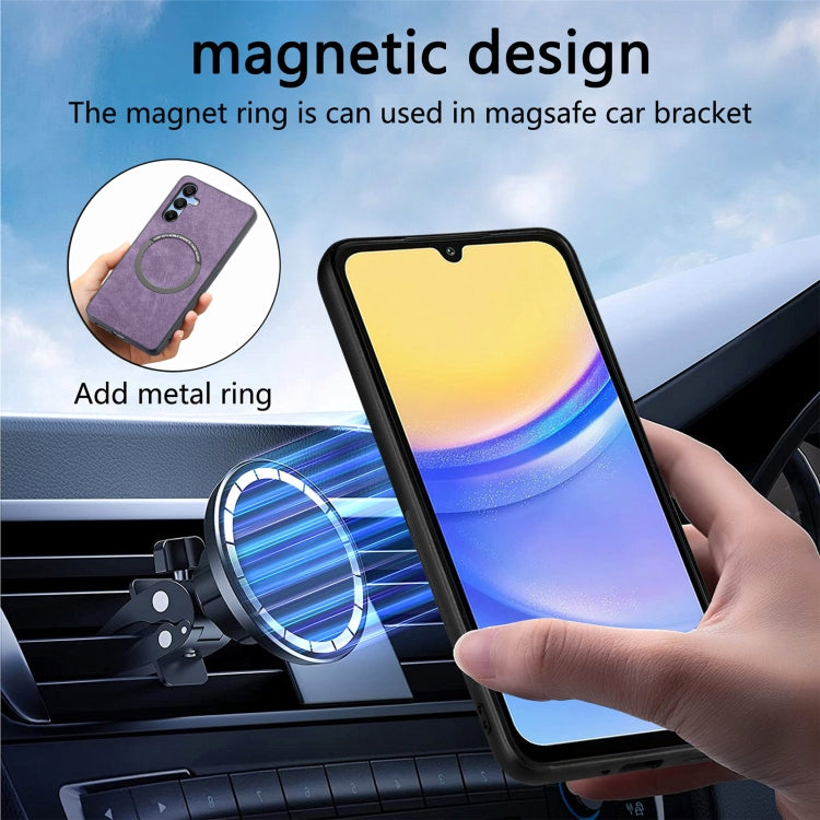 For Galaxy A25 5G CaseNeo MagSafe RFID Anti-theft Retro Leather Phone Case
