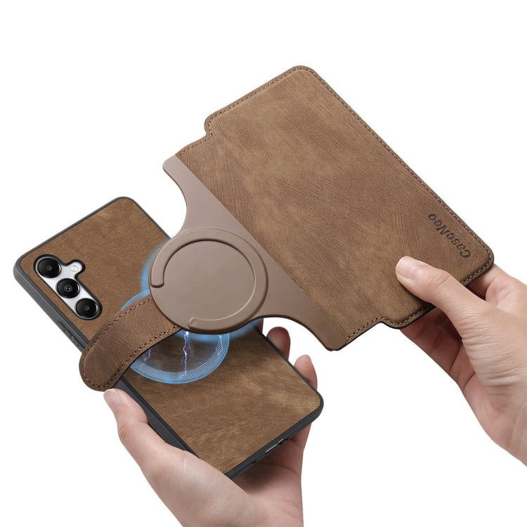 For Galaxy A05s CaseNeo MagSafe RFID Anti-theft Retro Leather Phone Case