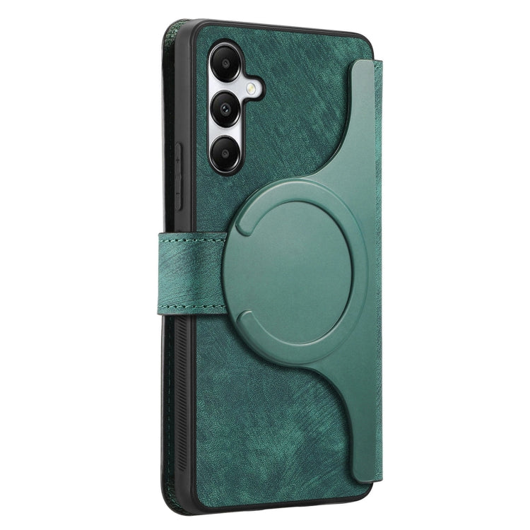 For Galaxy A05s CaseNeo MagSafe RFID Anti-theft Retro Leather Phone Case