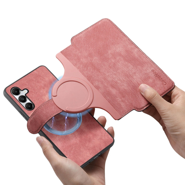 For Galaxy A05s CaseNeo MagSafe RFID Anti-theft Retro Leather Phone Case