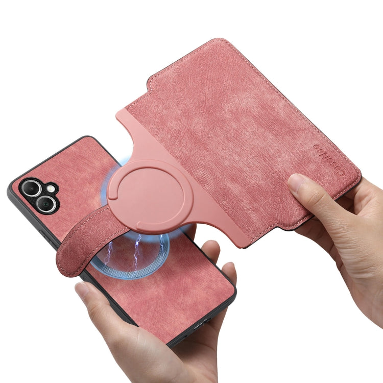 For Galaxy A05 CaseNeo MagSafe RFID Anti-theft Retro Leather Phone Case