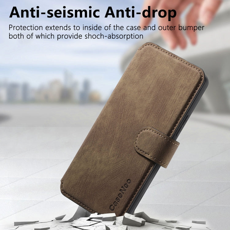 For Galaxy A53 5G CaseNeo MagSafe RFID Anti-theft Retro Leather Phone Case