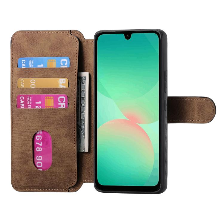 For Galaxy A26 5G CaseNeo MagSafe RFID Anti-theft Retro Leather Phone Case