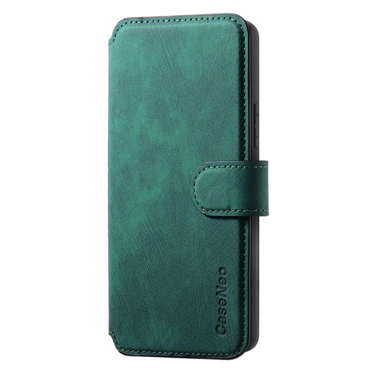 For Galaxy A04e CaseNeo MagSafe RFID Anti-theft Retro Leather Phone Case