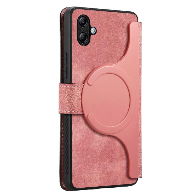 For Galaxy A04e CaseNeo MagSafe RFID Anti-theft Retro Leather Phone Case