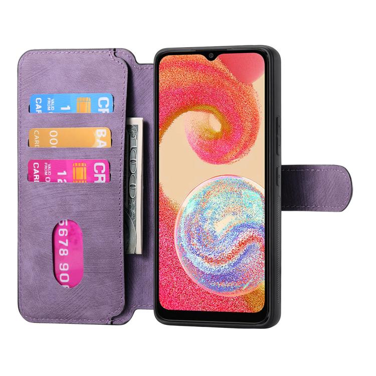 For Galaxy A04e CaseNeo MagSafe RFID Anti-theft Retro Leather Phone Case