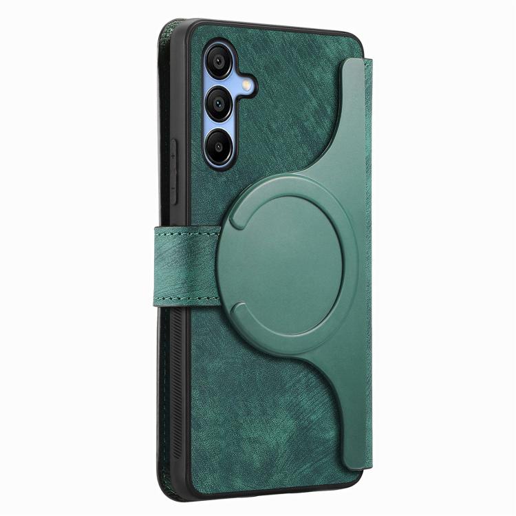 For Galaxy A16 4G / 5G CaseNeo MagSafe RFID Anti-theft Retro Leather Phone Case