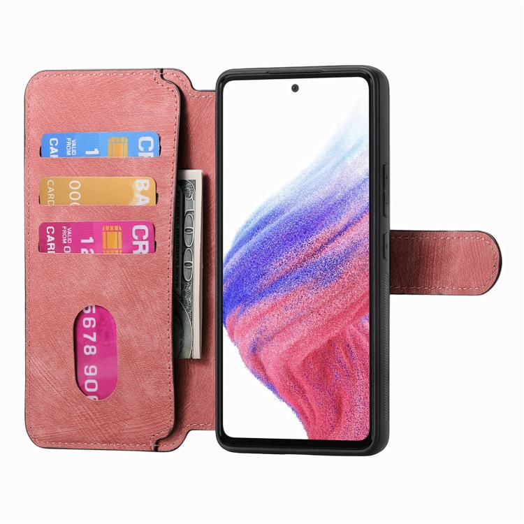 For Galaxy A16 4G / 5G CaseNeo MagSafe RFID Anti-theft Retro Leather Phone Case