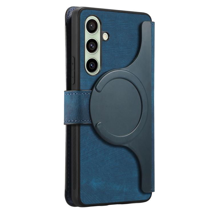 For Galaxy A56 5G CaseNeo MagSafe RFID Anti-theft Retro Leather Phone Case