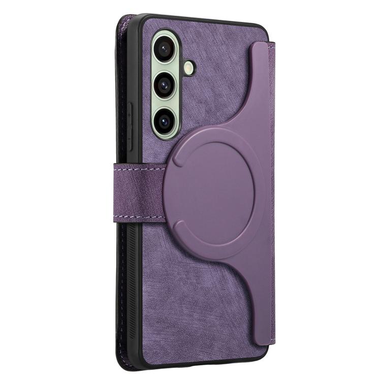 For Galaxy A56 5G CaseNeo MagSafe RFID Anti-theft Retro Leather Phone Case