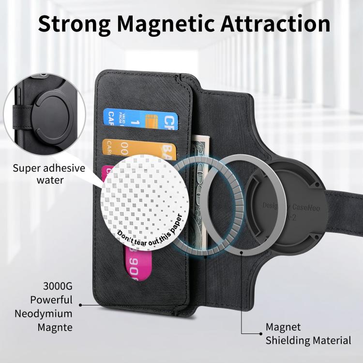 For Galaxy A17 4G / 5G CaseNeo MagSafe RFID Anti-theft Retro Leather Phone Case
