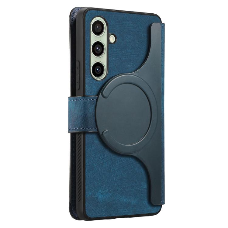 For Galaxy A17 4G / 5G CaseNeo MagSafe RFID Anti-theft Retro Leather Phone Case