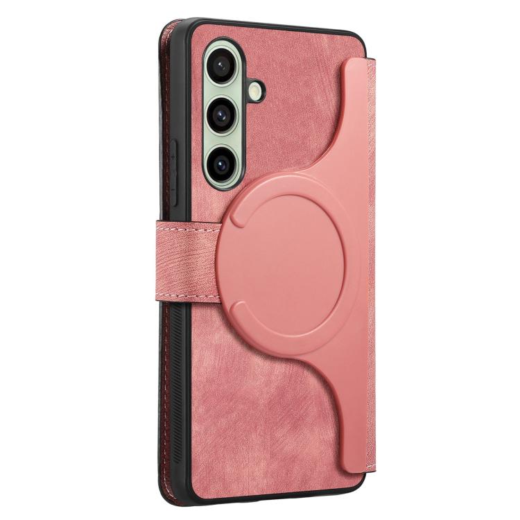 For Galaxy A17 4G / 5G CaseNeo MagSafe RFID Anti-theft Retro Leather Phone Case