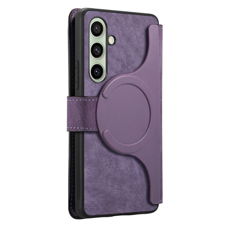 For Galaxy A17 4G / 5G CaseNeo MagSafe RFID Anti-theft Retro Leather Phone Case