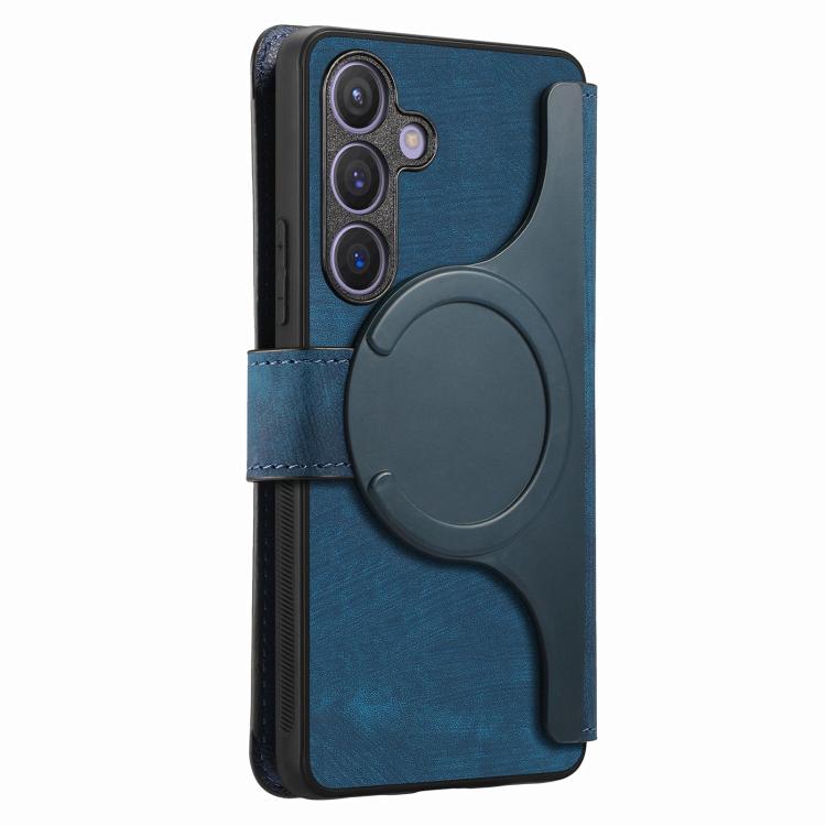 For Galaxy A57 5G CaseNeo MagSafe RFID Anti-theft Retro Leather Phone Case