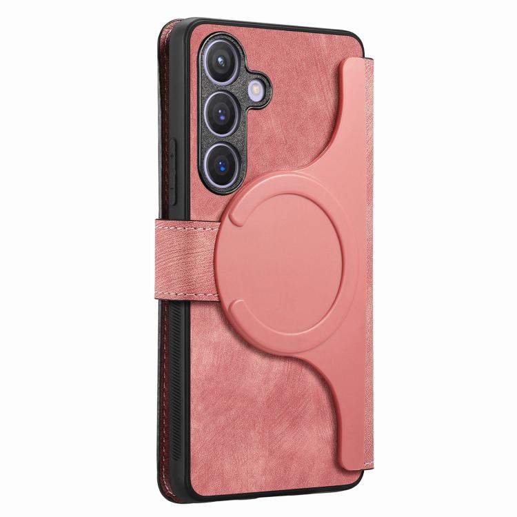 For Galaxy A57 5G CaseNeo MagSafe RFID Anti-theft Retro Leather Phone Case