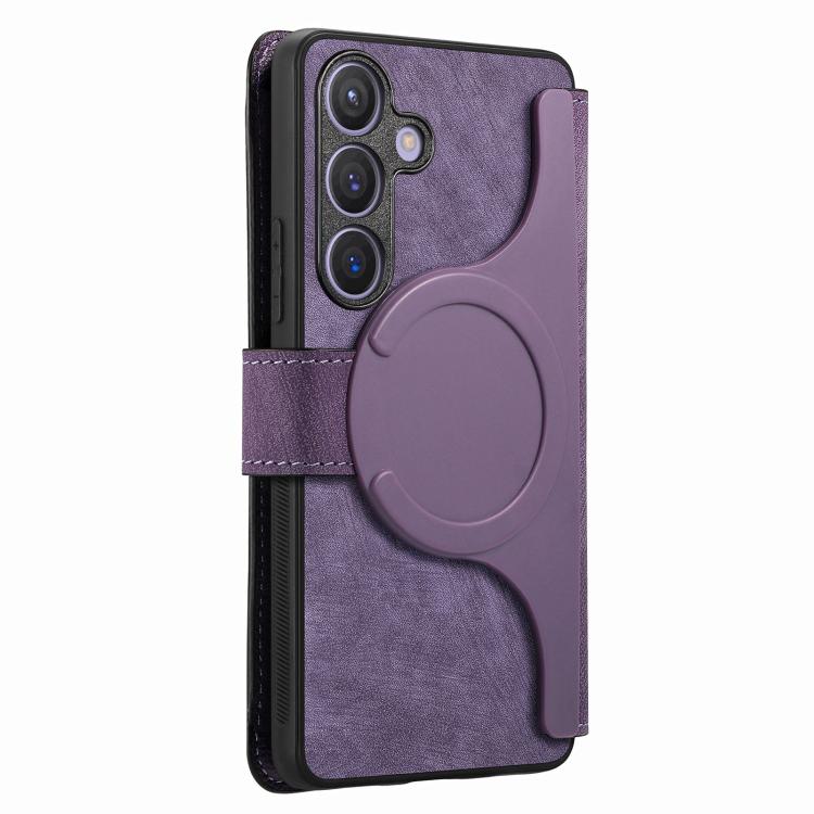 For Galaxy A57 5G CaseNeo MagSafe RFID Anti-theft Retro Leather Phone Case