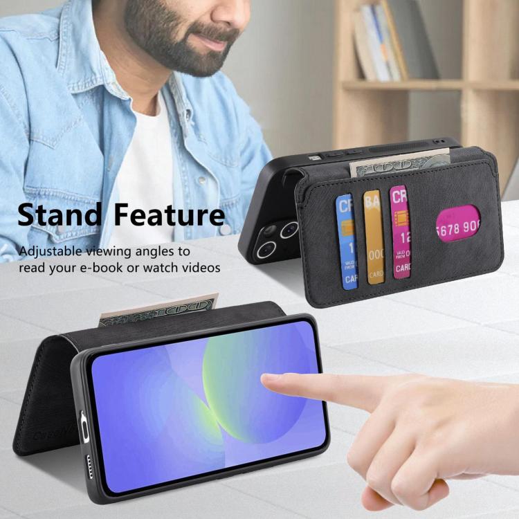 For Galaxy A37 5G CaseNeo MagSafe RFID Anti-theft Retro Leather Phone Case