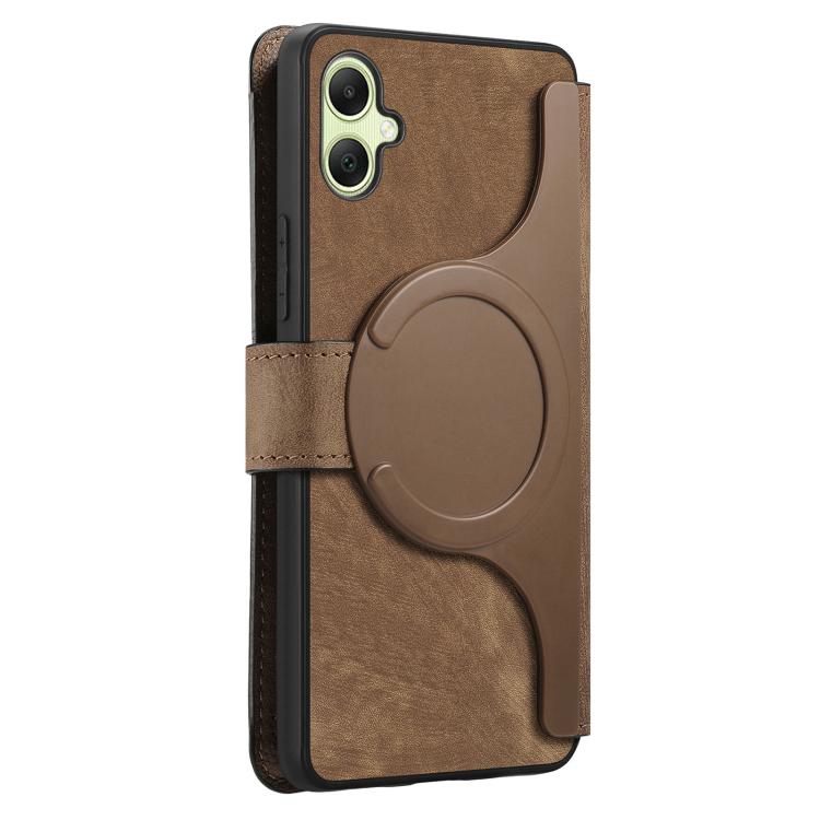 For Galaxy A07 4G / 5G CaseNeo MagSafe RFID Anti-theft Retro Leather Phone Case