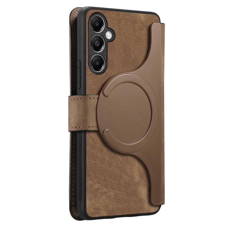 For Galaxy A27 5G CaseNeo MagSafe RFID Anti-theft Retro Leather Phone Case