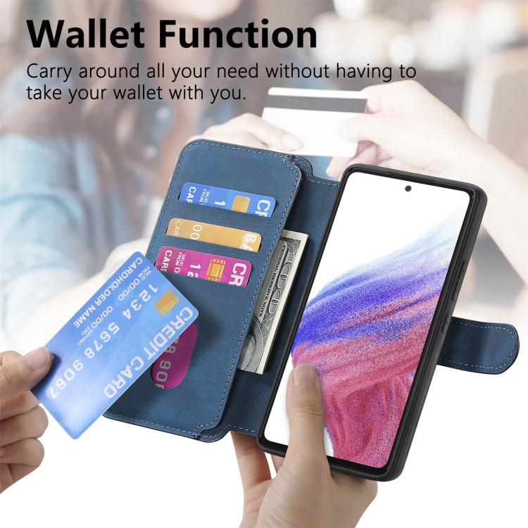 For Galaxy A27 5G CaseNeo MagSafe RFID Anti-theft Retro Leather Phone Case