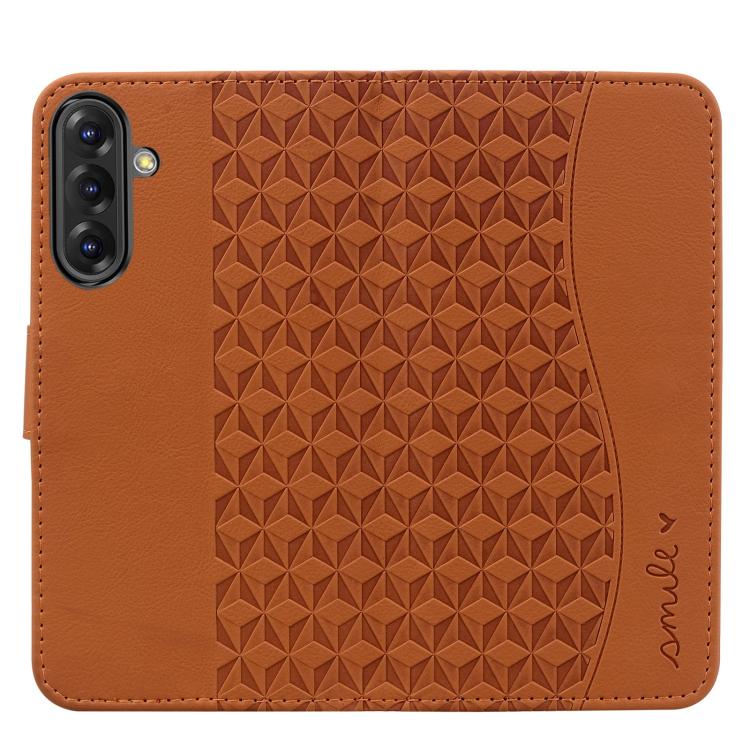 For Samsung Galaxy A36 / A56 Diamond Buckle Leather Phone Case with Lanyard