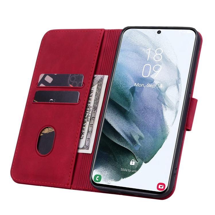 For Samsung Galaxy A36 / A56 Diamond Buckle Leather Phone Case with Lanyard