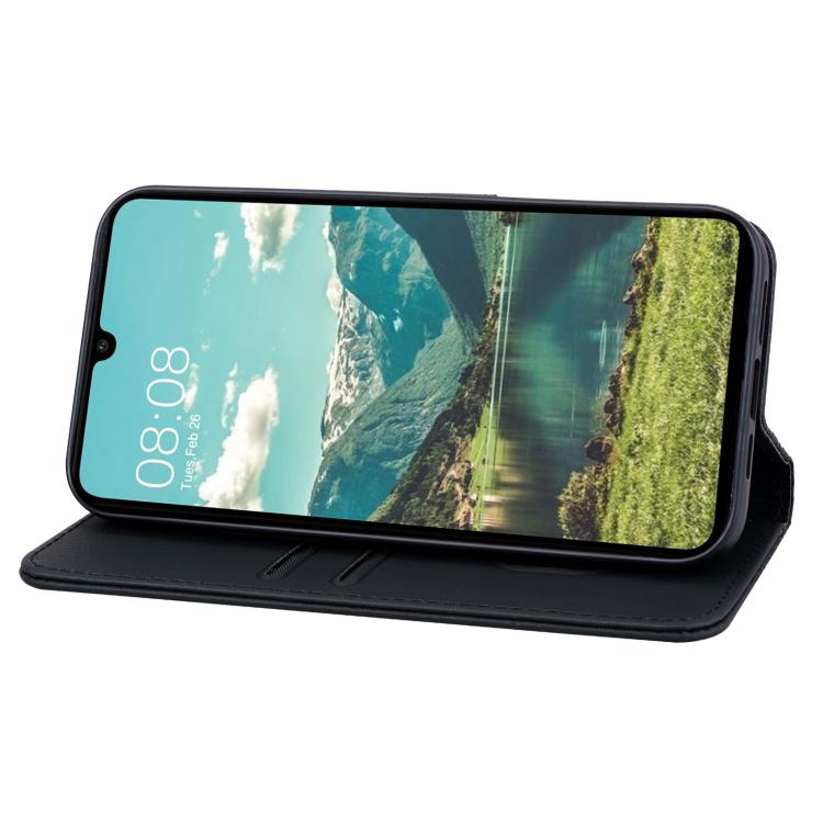 For Samsung Galaxy A37 5G Diamond Buckle Leather Phone Case with Lanyard