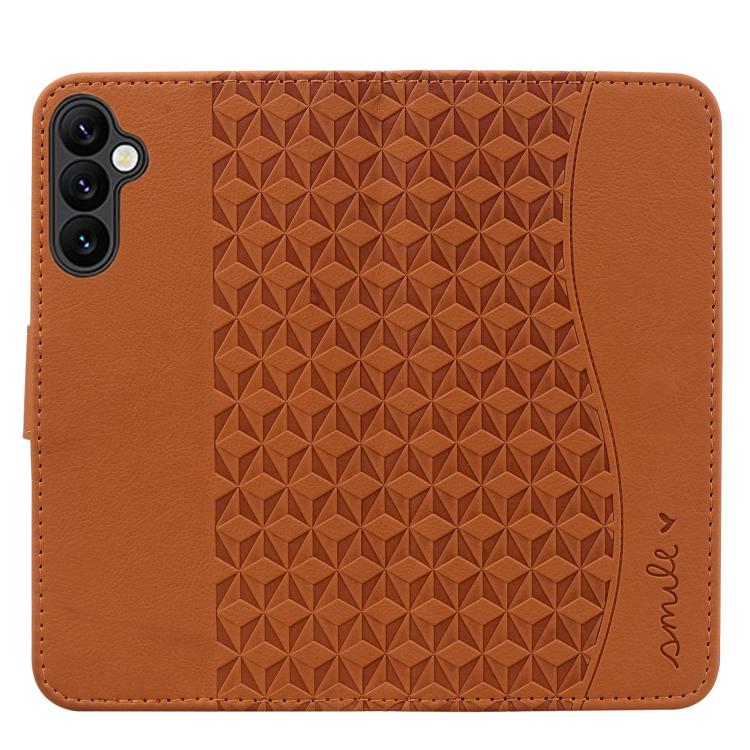 For Samsung Galaxy A57 5G Diamond Buckle Leather Phone Case with Lanyard