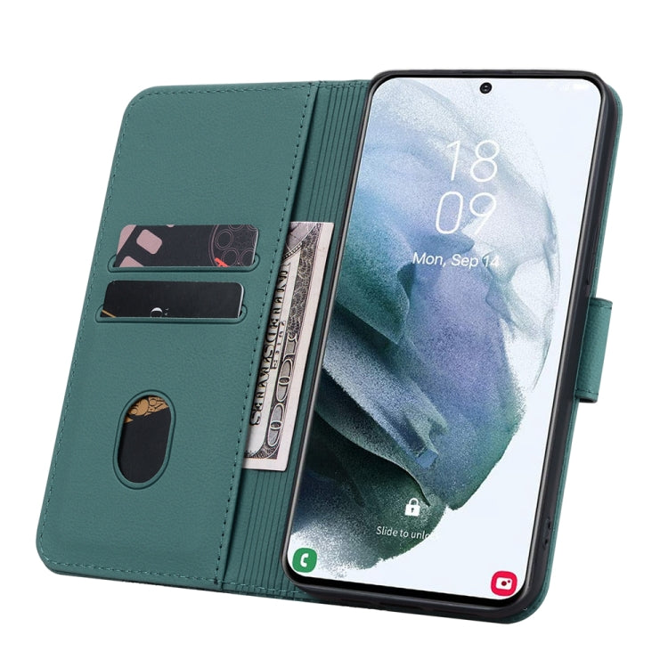 For Samsung Galaxy S24 FE 5G Diamond Buckle Leather Phone Case with Lanyard
