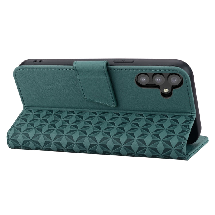 For Samsung Galaxy S24 FE 5G Diamond Buckle Leather Phone Case with Lanyard