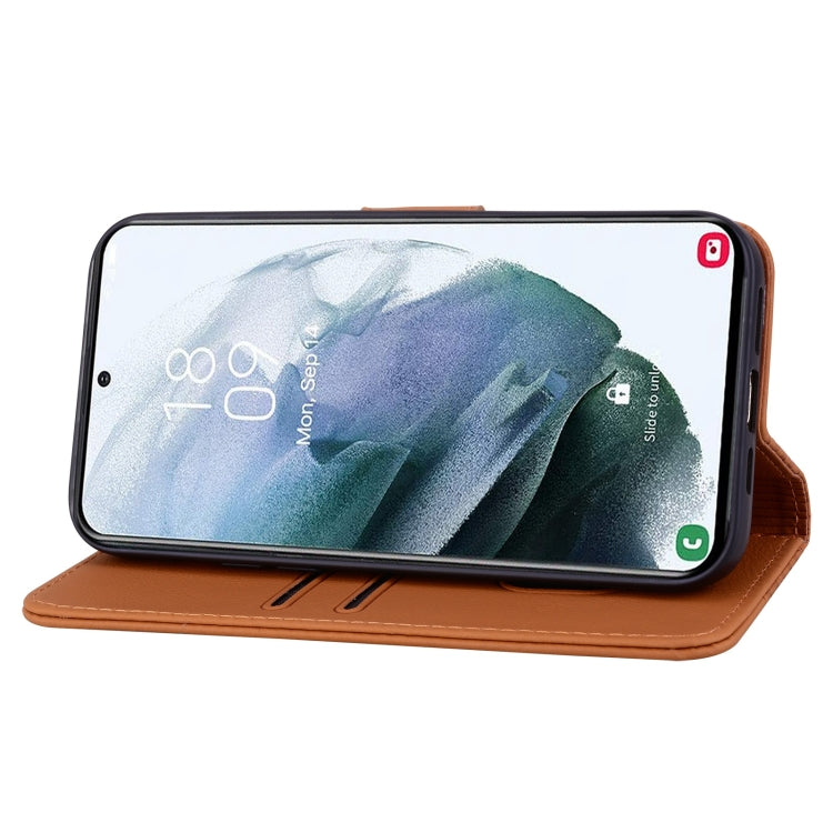 For Samsung Galaxy S25 / S24 5G Diamond Buckle Leather Phone Case with Lanyard